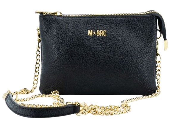 M BRC Borsa A Tracolla in Pelle Linea Jolly T603 Nero