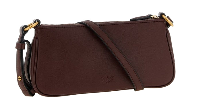 Pinko Borsa Half Moon Baguette Mini   Burgundy