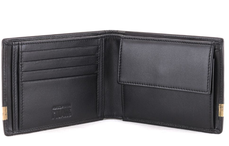 Alviero Martini 1A Classe Portafoglio Uomo Pelle Marrone BV W143 5600 Col 0500