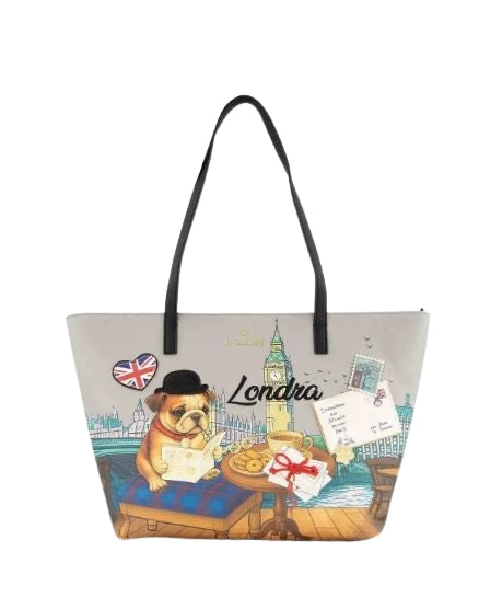 BRACCIALINI TUA Borsa   A Spalla B1964 Cartoline Londra