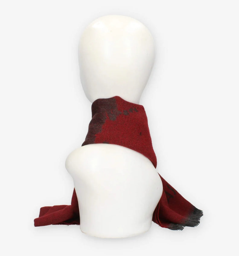 Alviero Martini 1A Classe Sciarpa 30x180 KS564 1748 Col.0313 Maple Red/Rosso Acero