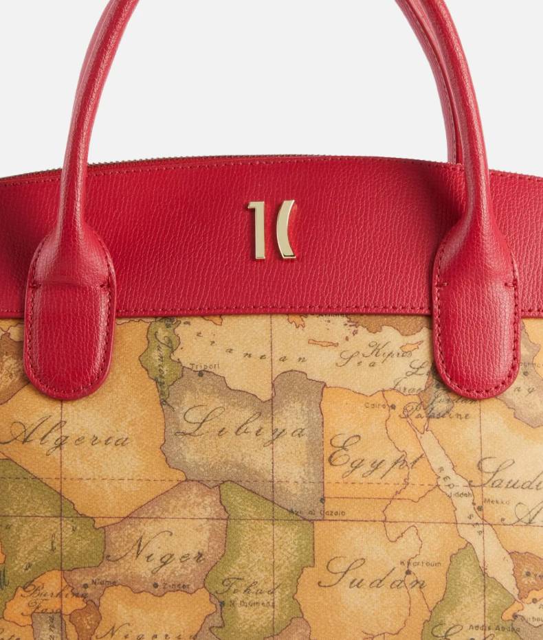 Alviero Martini 1A Classe Heritage Geo Bauletto C/Tracolla Staccabile LC14 G616  Hibisco