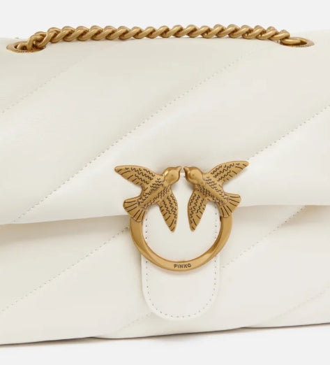 Pinko Love Puff  Classic  Pelle  White