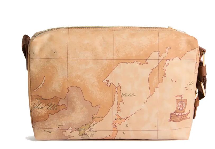 Alviero Martini 1A Classe Borsa con Tracolla Highland Soft LLD38 S578 Geo Classic/Marrone