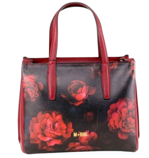 M BRC Borsa  a Tracolla  In Pelle Linea Palmellato T176 Colore Rosso