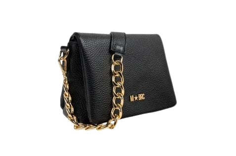 M BRC Borsa A Tracolla in Pelle Linea Piuma T159  Colore  Nero