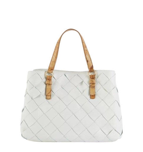 Alviero Martini 1A Classe Borsa A Mano LC46 I630 Ivory