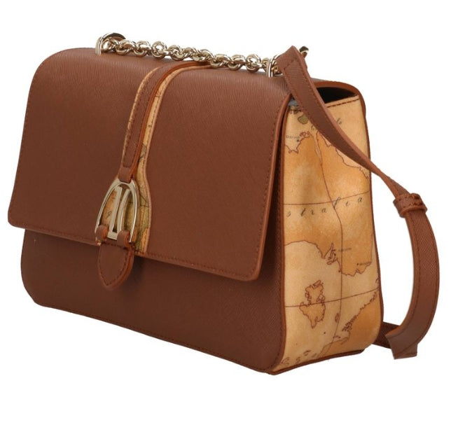 Alviero Martini 1A Classe Borsa a Tracolla L LD57 T407 Col 0548 Chesnut/Castagna