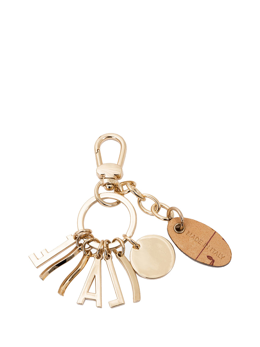 Alviero Martini 1a Classe  PF14 4799 Portachiavi Charms Logo lettering Oro Chiaro