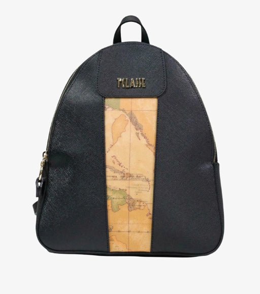 Alviero Martini 1A Classe Bloom City Zaino Backpack L LE52 9407 Col.0001 Black