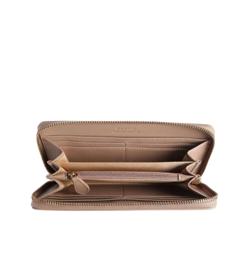 Pinko Portafoglio Ryder Zip Around Pelle  Beige