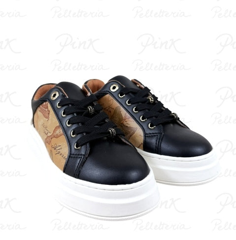 Alviero Martini 1A Classe Sneaker N 2261 0289 Col X550 Nero/Geo beige