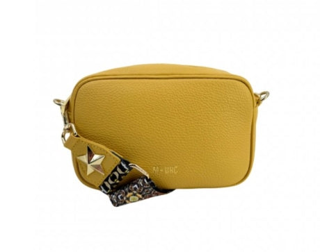 M BRC Borsa A Tracolla in Pelle Linea Obona L106 Crema