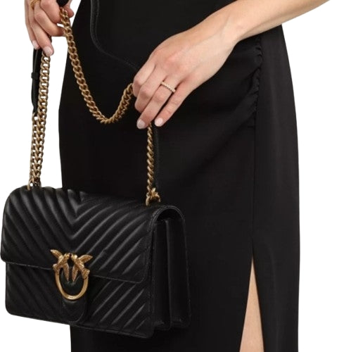 Pinko Love One Classic Pelle Black D.C.