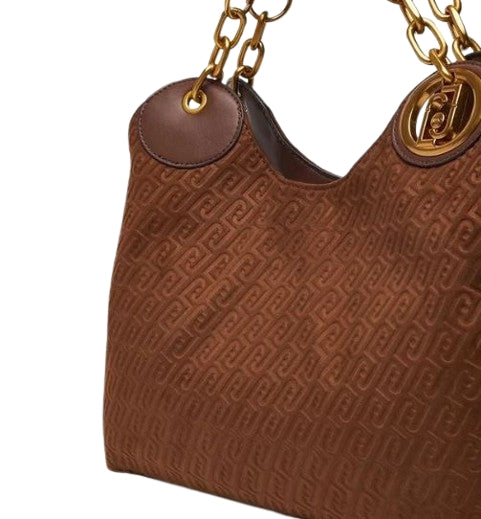 Liu Jo Borsa A Mano   M SATCHEL   FAIZA AF6024 T706A Col. 09032 Tabacco