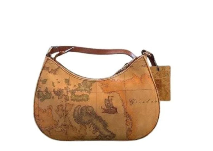 Alviero Martini 1A Classe Borsa con Tracolla C E070 6000 Col. 0010 Natural