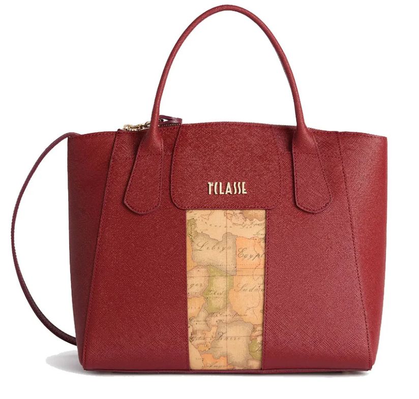 Alviero Martini 1A Classe Borsa A Mano C/Tracolla L LD25 9407 Col 0313 Maple Red/Rosso Acero