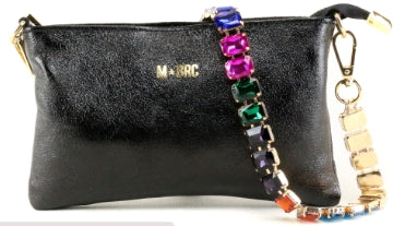 M BRC Borsa A Mano E Tracolla In Pelle Linea  ner0 C402 nero