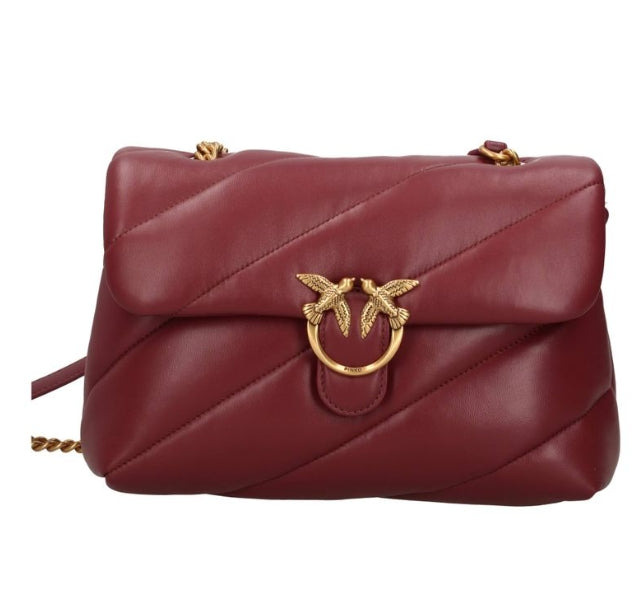 Pinko Borsa Love Puff Classic  Small In Nappa PLTT 107616 Ribes