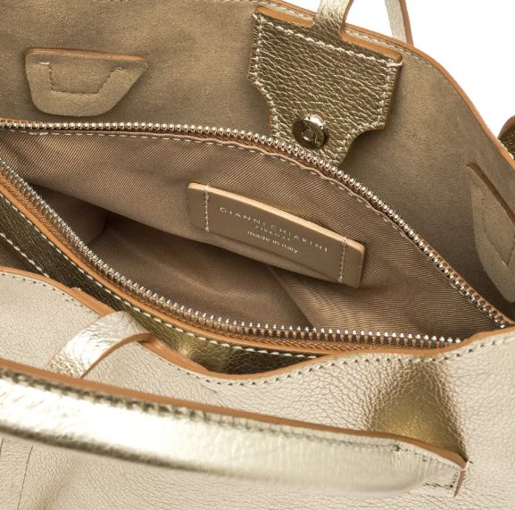 Gianni Chiarini  Borsa BS 11440 GTMET--NABCL Fiamma Light Gold