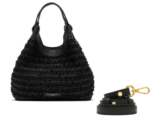 Gianni Chiarini Borsa BS 11119 Frou Dua Nero