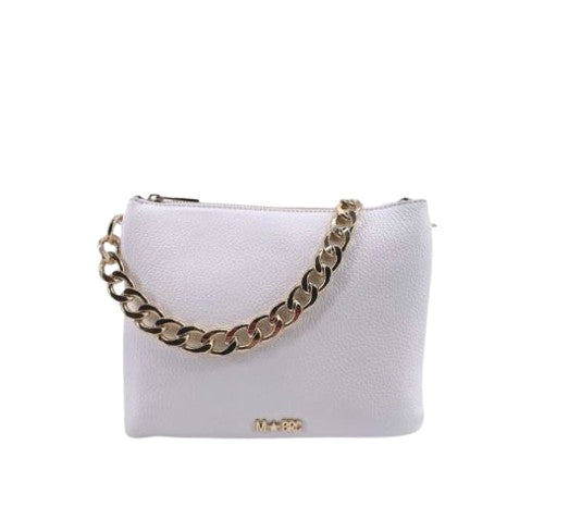 M BRC Borsa A Tracolla in Pelle Linea Piuma C162 Colore  Bianco