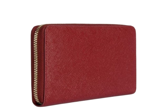 Alviero Martini 1A Classe Portafoglio Donna Ziparound L PM75 9407 Col 0313 Maple Red