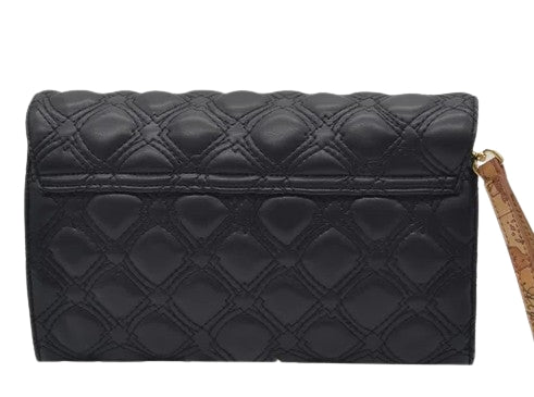 Alviero Martini 1a Classe Pochette Patta e Manichetto Matelassé L LA69 9143 Col 0001 Nero