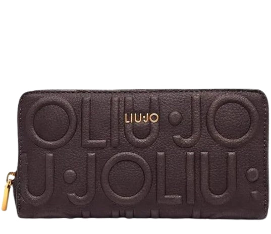 Liu Jo Portafoglio  Caliwen  Zip Around AF6170 E1139 Col. 91419 Deep brown