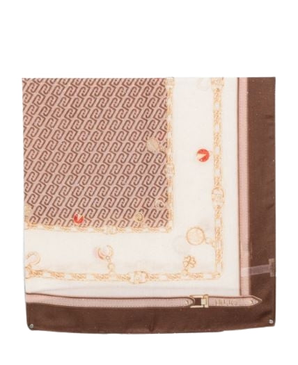 Liu Jo Ecs Foulard  Charm charms 2F6069 T2745 Col. 00533 T.moro