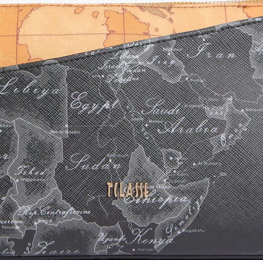 Alviero Martini 1A Classe Tracolla Geo Mix LM LG81 MIXG Col 0001 Nero