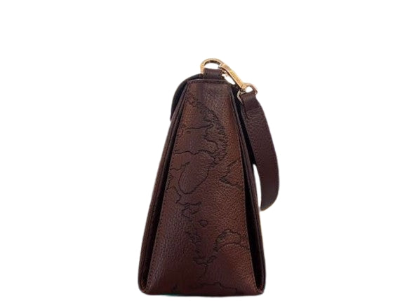Alviero Martini  Borsa  Sottospalla     con patta L LG35 M655 Col. 0504 Chocolate
