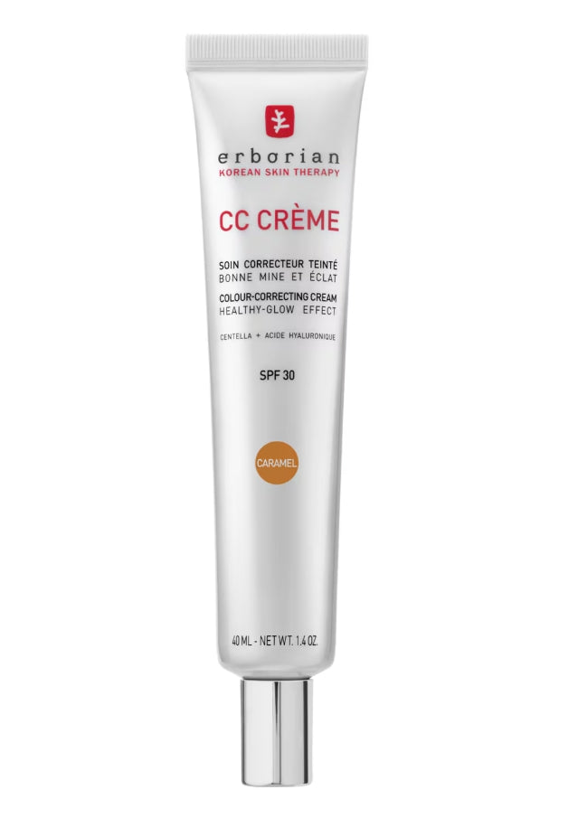 Erborian CC Creme Caramel Spf 30 Fondotinta o base trucco idratante coprenza media per tutti i tipi di pelle