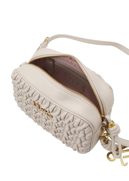 Liu Jo Tracolla ECS M Camera Case Betulla AF4170 E0457 Col. 33801 True champagne