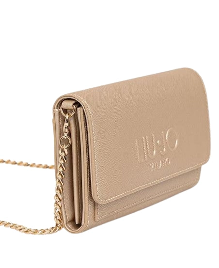 Liu Jo ECS XL Bifold Portafoglio Caliwen AA6191  ES029 Col. 90048 Light gold