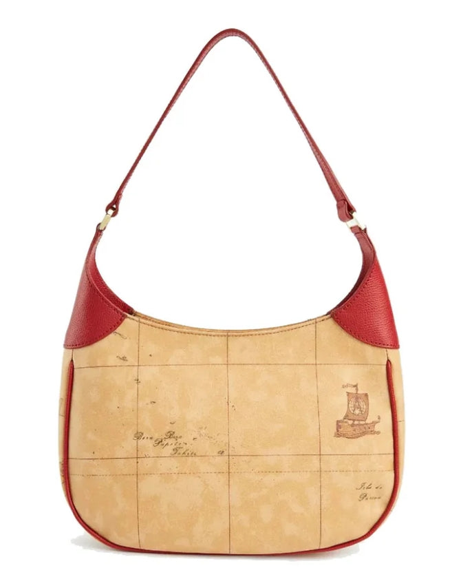 Alviero Martini 1A Classe Sottospalla Hobo Linea 3D LB04 G611 Col 0289 Rosso Lampone