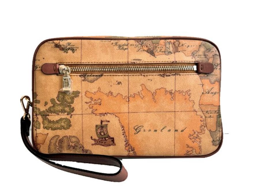 Alviero Martini 1A Classe Pochette Unisex Con Manichetto W369 6000 Col Natural