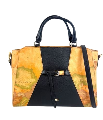 Alviero Martini 1A Classe Borsa A Mano C/Tracolla staccabile  L LG08 G654 Col. 0001 Black