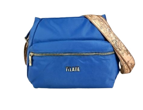 Alviero Martini 1a Classe Tracolla Tripla Portabilità Nylon L LA75 9762 Col 0015 Blu Denim