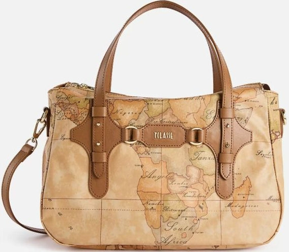 Alviero Martini 1A Classe Soft Fusion Borsa A Mano C/Tracolla Staccabile  LB96 S578 Col 0970 Tobacco
