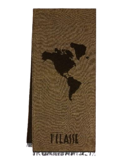 Alviero Martini 1A Classe Sciarpa Logo piccolo  40x180 KS 576 1769 Col. 0945 Camel