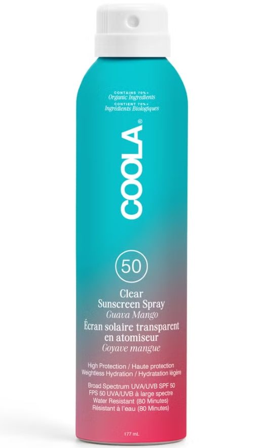 Coola Classic Sunscreen Spray spf 50 Guava  Mango