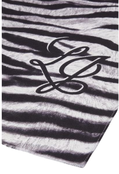 Liu Jo  Stola FUR MIX ANIMALIER 2F6067 T2745 Col. 22222 Nero