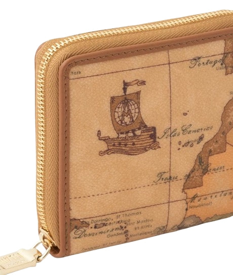 Alviero Martini 1A Classe Portafoglio Donna  Piccolo  Ziparound  C W077 6000 Natural