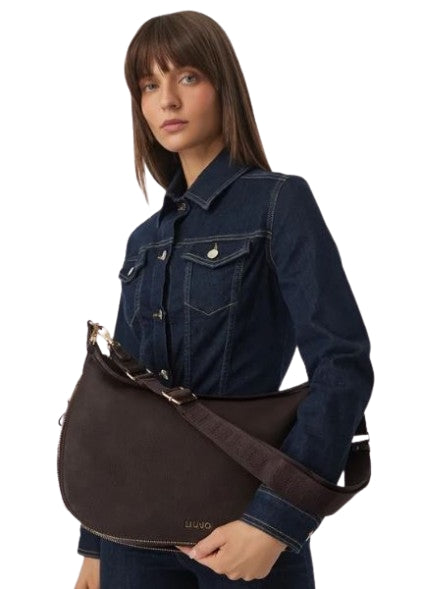 Borsa    Liu Jo  ECS M HOBO ACHALA AF6134 E1142 Col. 91419 Deep brown