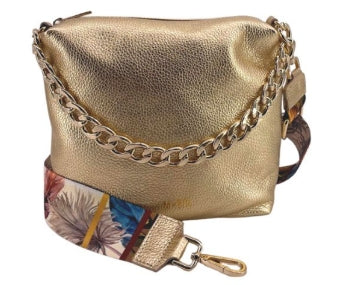 M BRC Borsa    In Pelle Linea  Obona  C079  Oro