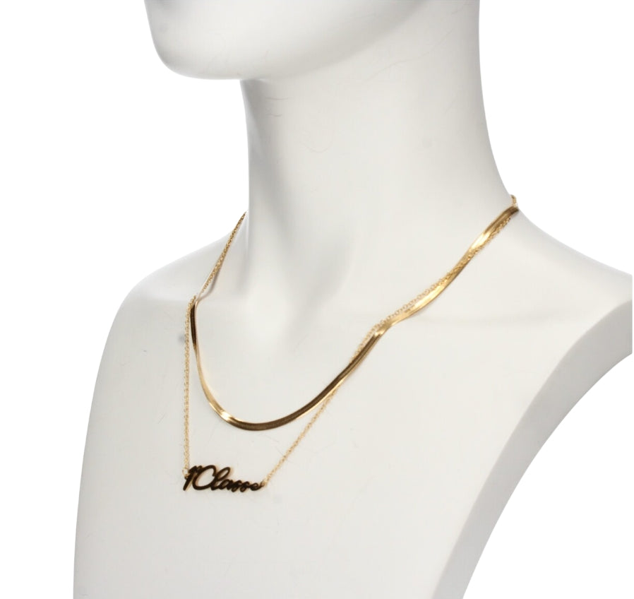 Alviero Martini 1A Classe Collana Dorata LM PO81 3038 col.0395