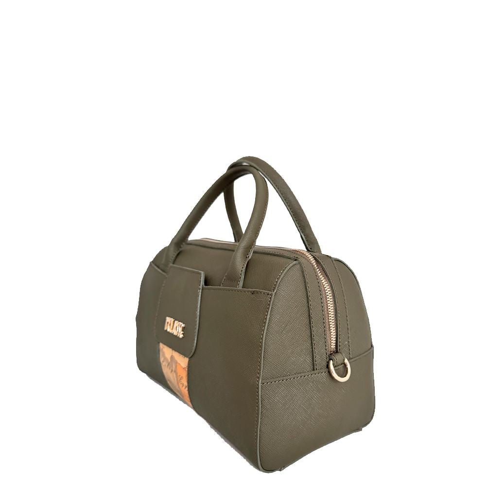 Alviero Martini 1A Classe Borsa Bauletto con tracolla L LD30 9407Col. 0067 Greige