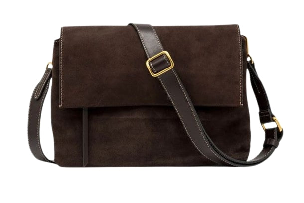 Gianni Chiarini THREE Borsa A Tracolla in Pelle BS12295  MOKA