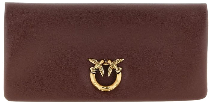 Pinko  Borsa  Click Soft Horizontal Classic Burgundy